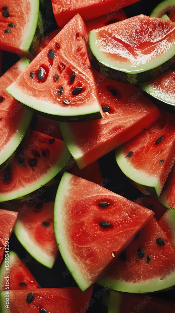 Vibrant Fresh Watermelon Summer Fruit Design Vibrant Fresh Watermelon Summer Fruit Design