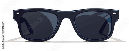 Colorful kite flying in the sky Vector flat minimalistic isolated illustration