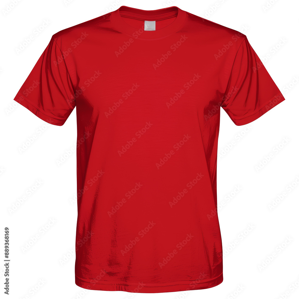 Red Cotton T-Shirt