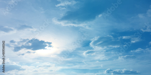 sunlight blue sky winter morning love deep clouds effect art paint cover page banner template use pattern lovely image surface splashed storm specific effect on the backdrops cumulus atmosphere.