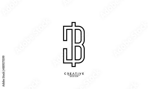 BI, IB, B, I, Abstract Letters Logo Monogram