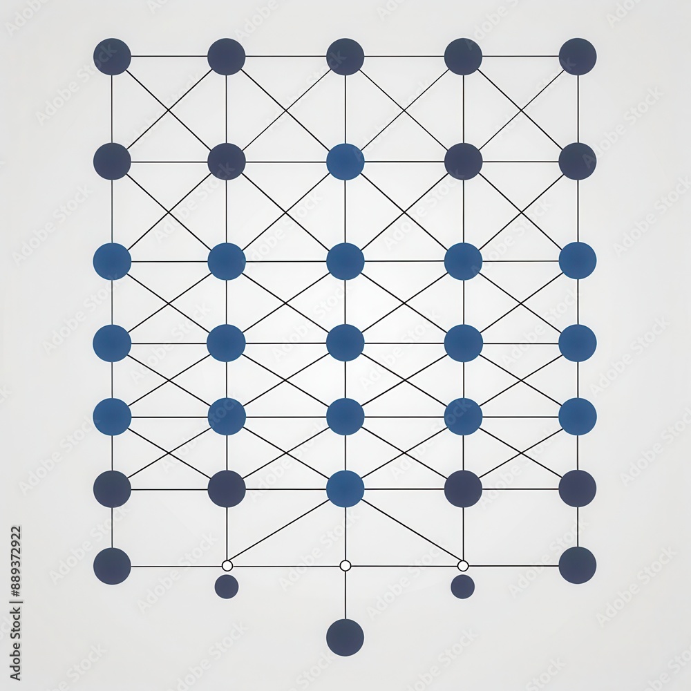 Intricate Blue and White Pattern Intricate Blue and White Pattern