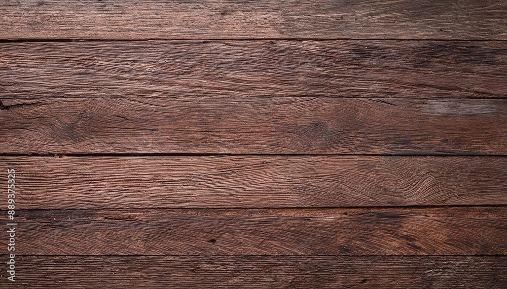 Fototapeta premium ダークブラウンの木製ボードの背景素材3