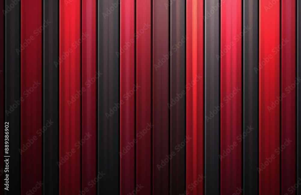 With copy space, vertical striped design in black and red, with symmetrical lines forming a pleasing optical pattern, ideal for backgrounds, hotel wallpapers, or boudoir backdrops. With copy space, vertical striped design in black and red, with symmetrical lines forming a pleasing optical pattern, ideal for backgrounds, hotel wallpapers, or boudoir backdrops.