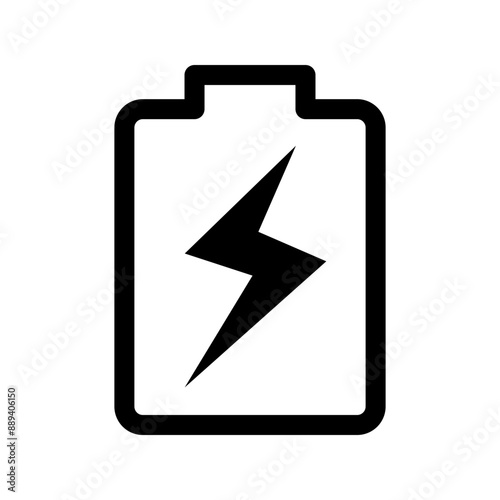 Battery icon template photo