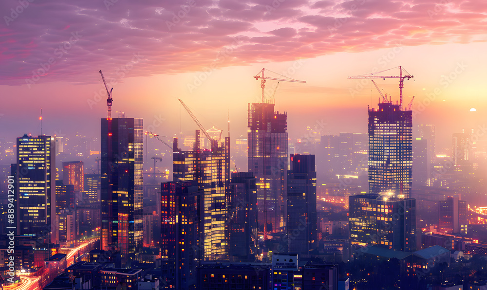 Fototapeta premium engineering and construction concept.