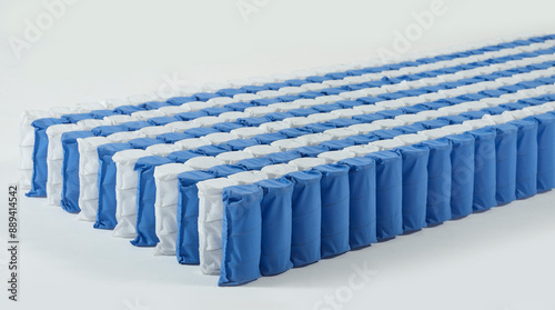 Box spring mattress studio photo