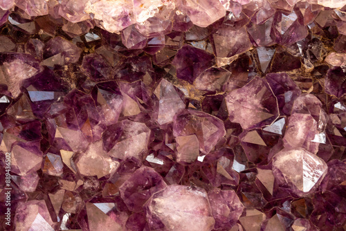 Amethyst Crystal Closeup