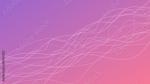 Abstract gradient background with wave beams