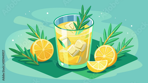 Various alcoholic beverages in different glasses. The summer aperitif filled with lime braiding.