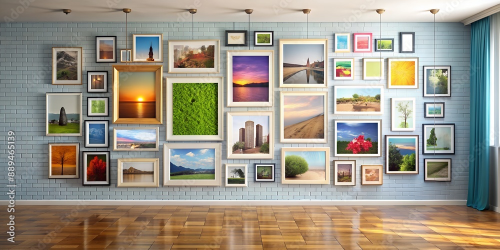 A picture on a wall informative Vibrant engaging Generative By AI