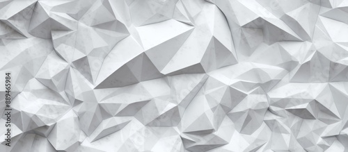 Abstract White Geometric Background