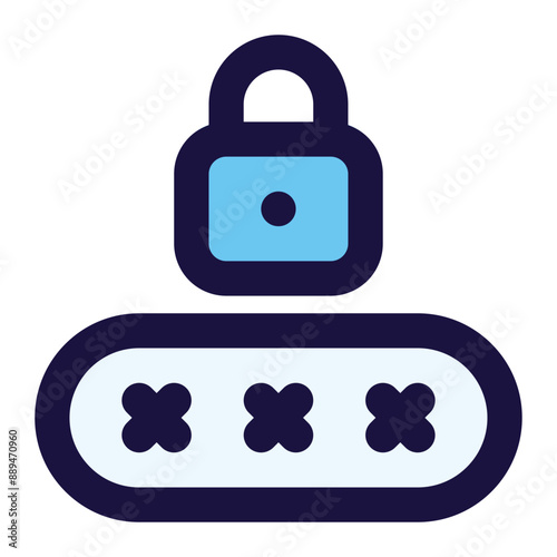 password icon for illustration