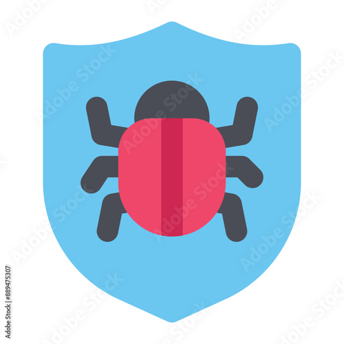 antivirus icon for illustration