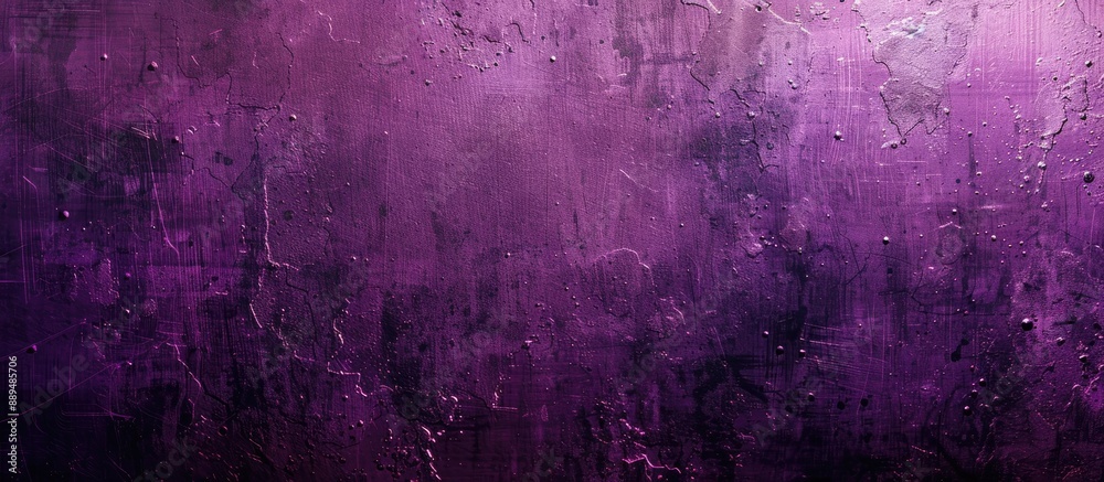 Fototapeta premium Purple grunge metal background with texture and copy space image for messages or as a backdrop.