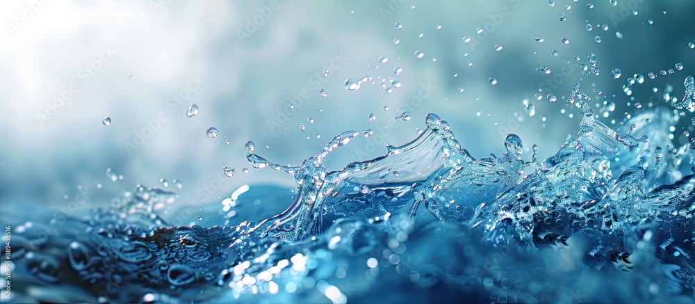 Water background with abstract design, perfect for adding text or graphics, with copy space image. Water background with abstract design, perfect for adding text or graphics, with copy space image.