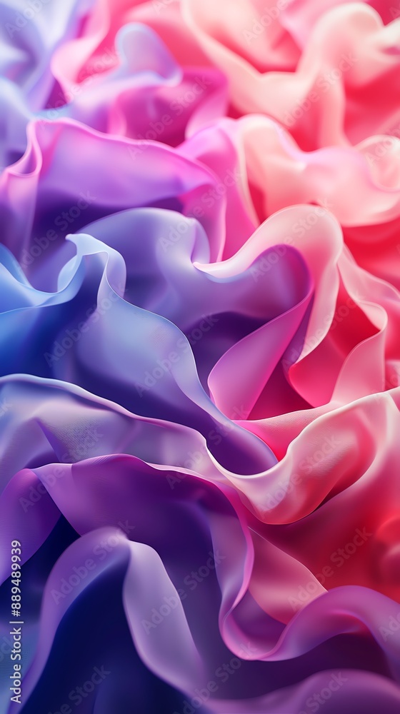 Obraz premium Abstract colorful fabric texture with gradient colors.