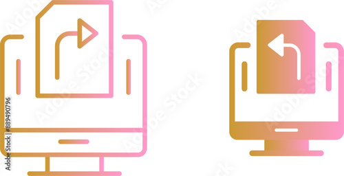 Receiving Diploma Vector Icon