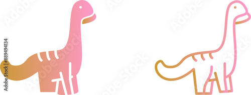 Dinosaur Vector Icon