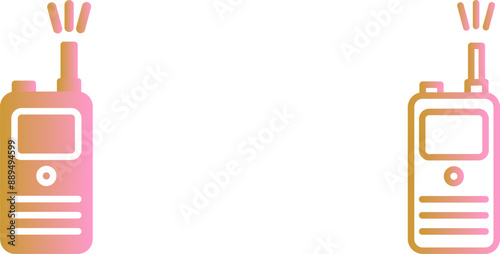 Walkie Talkie Vector Icon