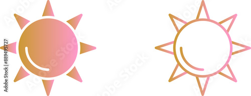 Sun Vector Icon