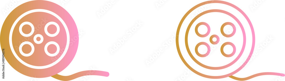 Reel Vector Icon