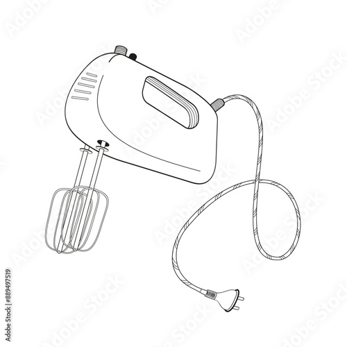 handheld electric mixer	
