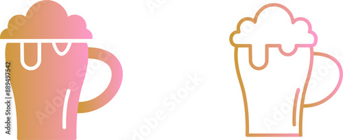 Beer Mug Vector Icon
