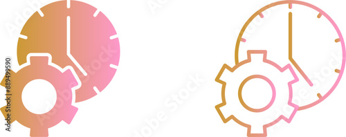 Time Planning Vector Icon