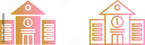 University Campus Vector Icon