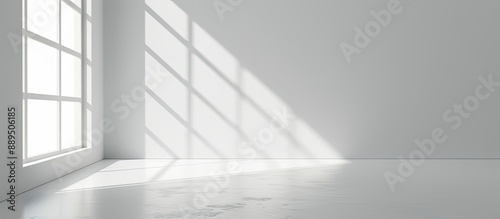 White backdrop with ample copy space image. © StockKing