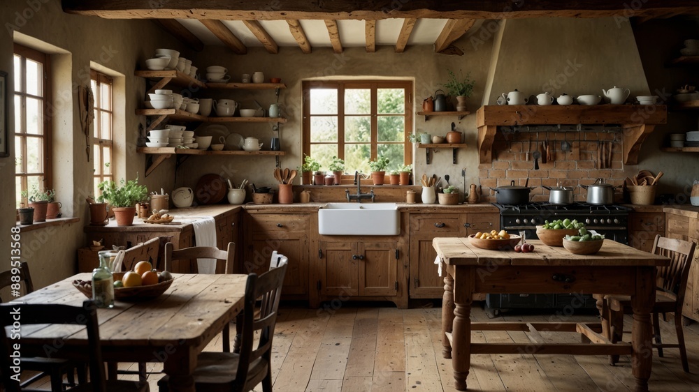 Rustic Country Kitchen Rustic Country Kitchen