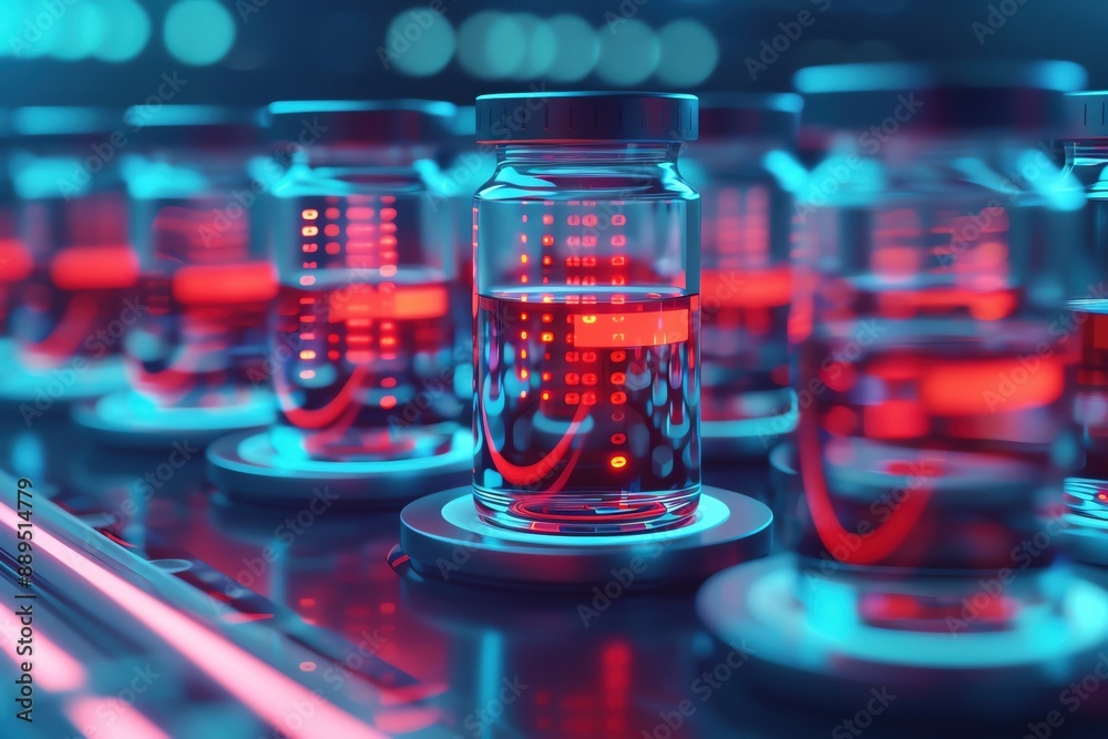 Virtual research tools, futuristic laboratory, holographic data analysis, advanced scientific development Virtual research tools, futuristic laboratory, holographic data analysis, advanced scientific development