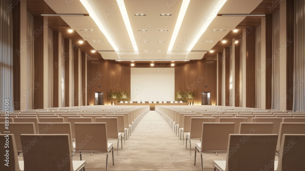 Modern business conference center Modern business conference center