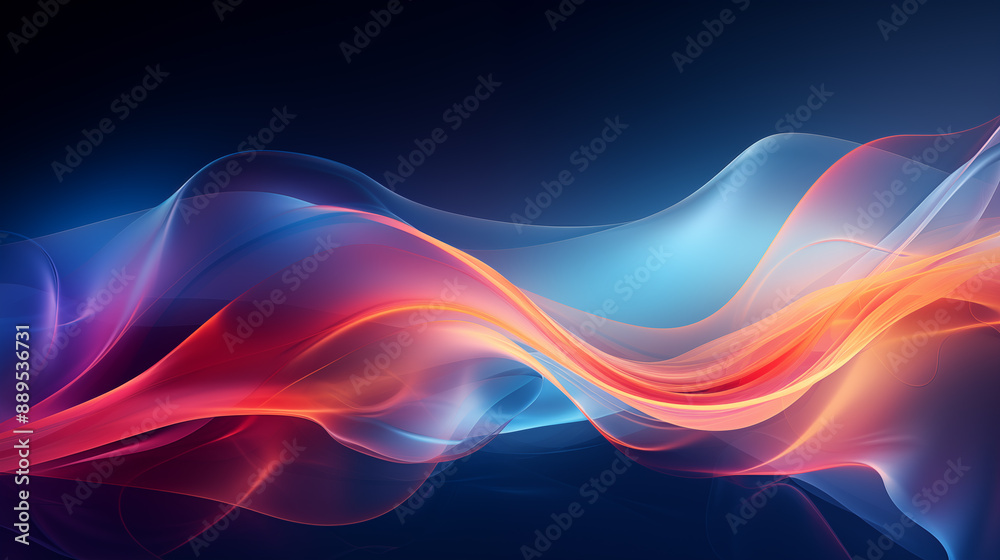 Abstract colorful background with waves. Abstract background with colorful smooth waving texture Abstract colorful background with waves. Abstract background with colorful smooth waving texture