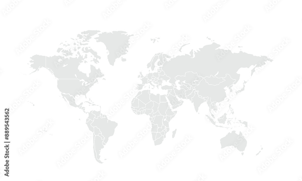 World map Grayscale,isolated on white background for website layouts,background,education, precise,customizable,Travel worldwide,map silhouette backdrop,earth geography, political,reports. World map Grayscale,isolated on white background for website layouts,background,education, precise,customizable,Travel worldwide,map silhouette backdrop,earth geography, political,reports.