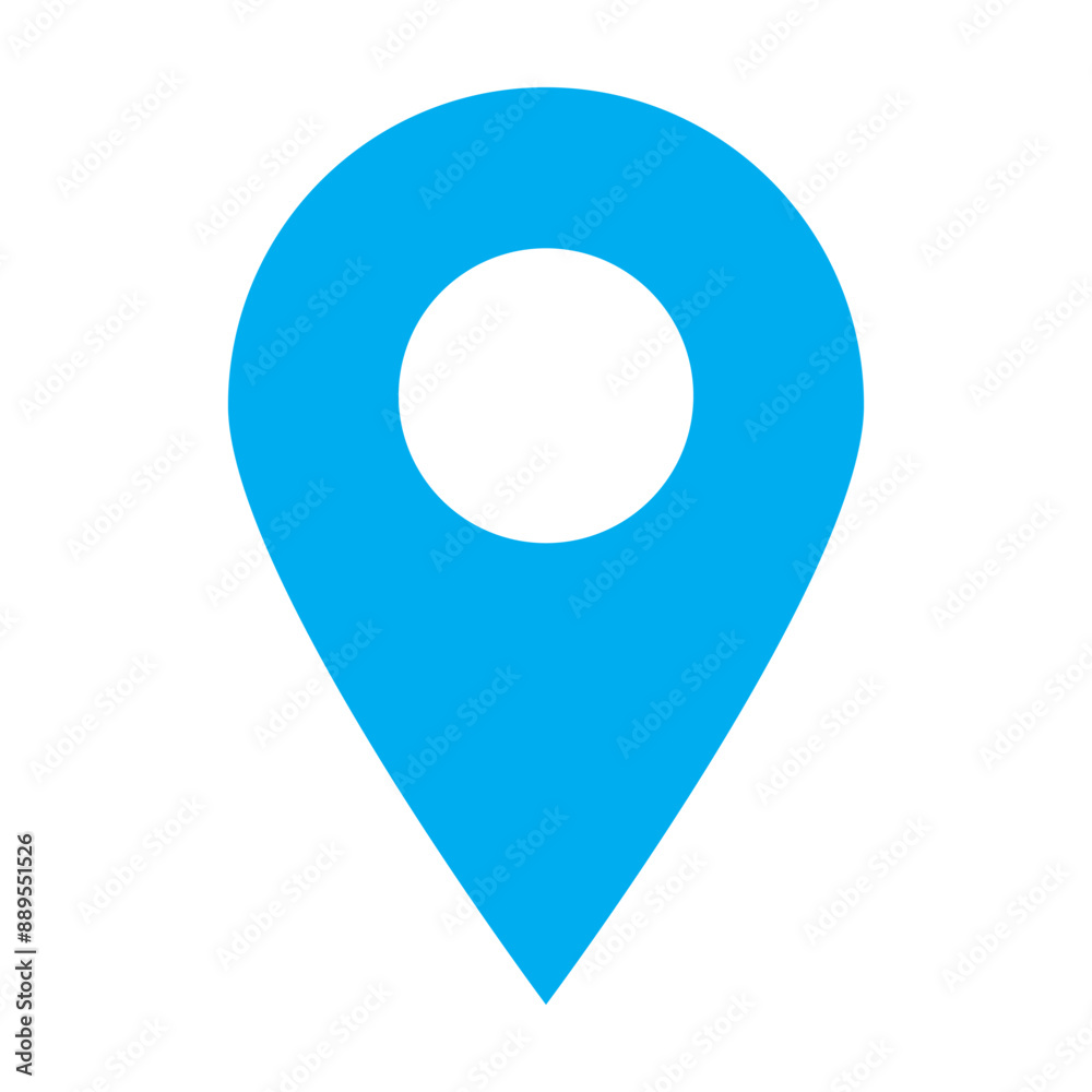 Pinpoint blue and white isolated icon. Pin point sign. Pinpoint symbol for website, apps, business card. Pinpoint blue and white isolated icon. Pin point sign. Pinpoint symbol for website, apps, business card.
