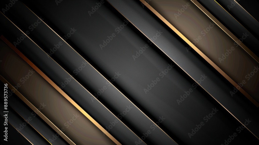 Sleek dark diagonal stripes with golden accents. Sleek dark diagonal stripes with golden accents.