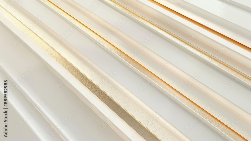 Golden and white abstract lines with a modern style. Golden and white abstract lines with a modern style.