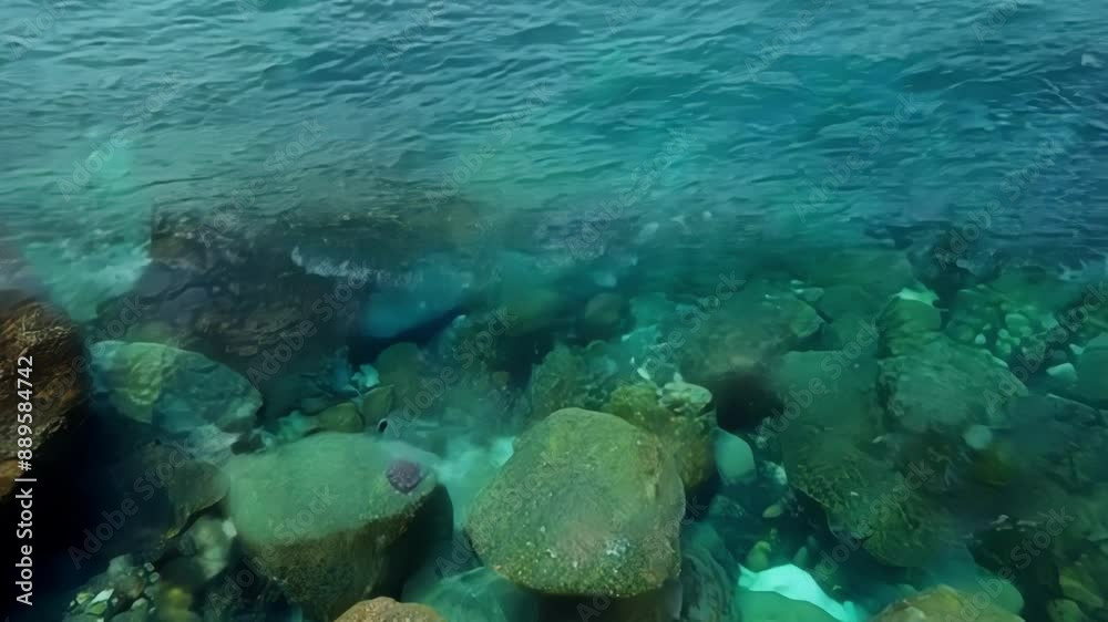 The rocky shoreline gives way to a series of secluded rock pools each home to a unique and fascinating community of marine life. The rocky shoreline gives way to a series of secluded rock pools each home to a unique and fascinating community of marine life.