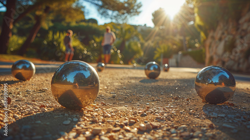 petanque balls