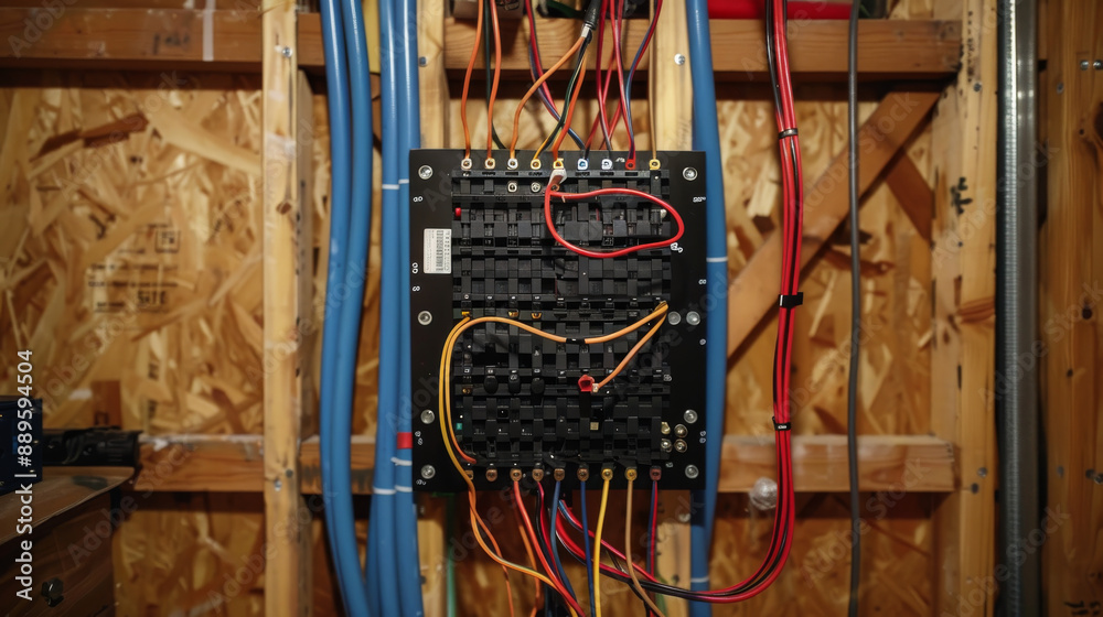 Extend electrical wires in wall surfaces by following this wiring