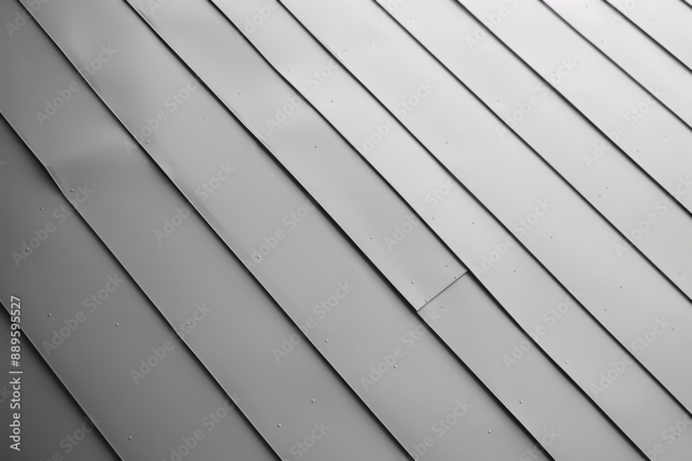 custom made wallpaper toronto digitalDiagonal Pattern of Metal Panels, Grey, Architectural Texture