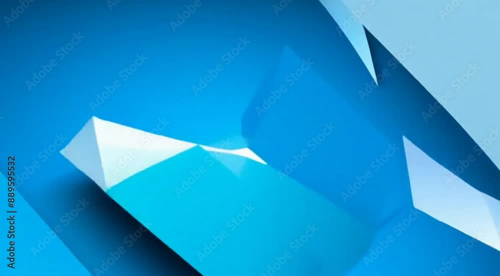 Blue and white background with rhombic lines and free space
