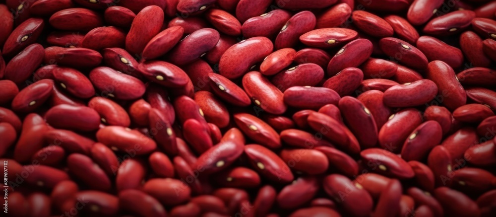 Red Kidney Beans Close Up Red Kidney Beans Close Up