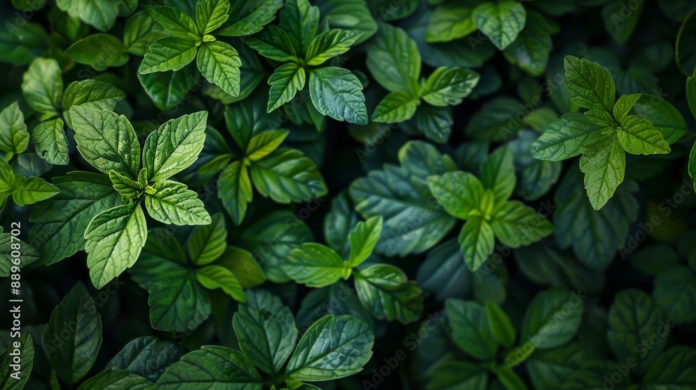 Lush Greenery: Close-Up of Vibrant Forest Flora in Nature's Embrace Lush Greenery: Close-Up of Vibrant Forest Flora in Nature's Embrace