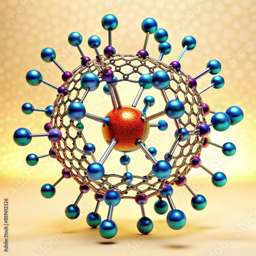 Nanotechnology Generative AI photo