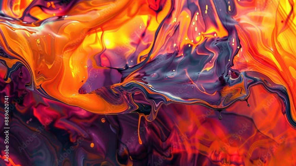 A visually striking abstract image, with fluid, colorful liquid forms intermingling in a dynamic pattern, conveying a sense of motion, energy, and vibrant creativity in a modern style. A visually striking abstract image, with fluid, colorful liquid forms intermingling in a dynamic pattern, conveying a sense of motion, energy, and vibrant creativity in a modern style.