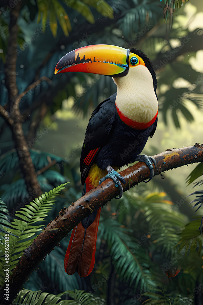 wildlife stunning head of the Toucan bird is exquisitely detailed and beautiful wildlife stunning head of the Toucan bird is exquisitely detailed and beautiful