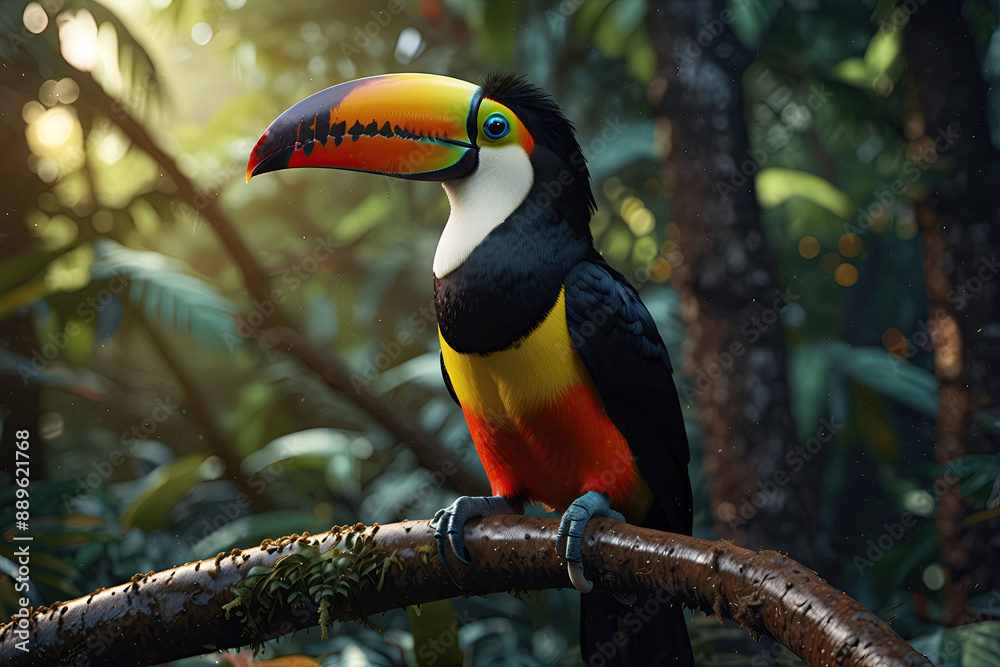 wildlife stunning head of the Toucan bird is exquisitely detailed and beautiful wildlife stunning head of the Toucan bird is exquisitely detailed and beautiful
